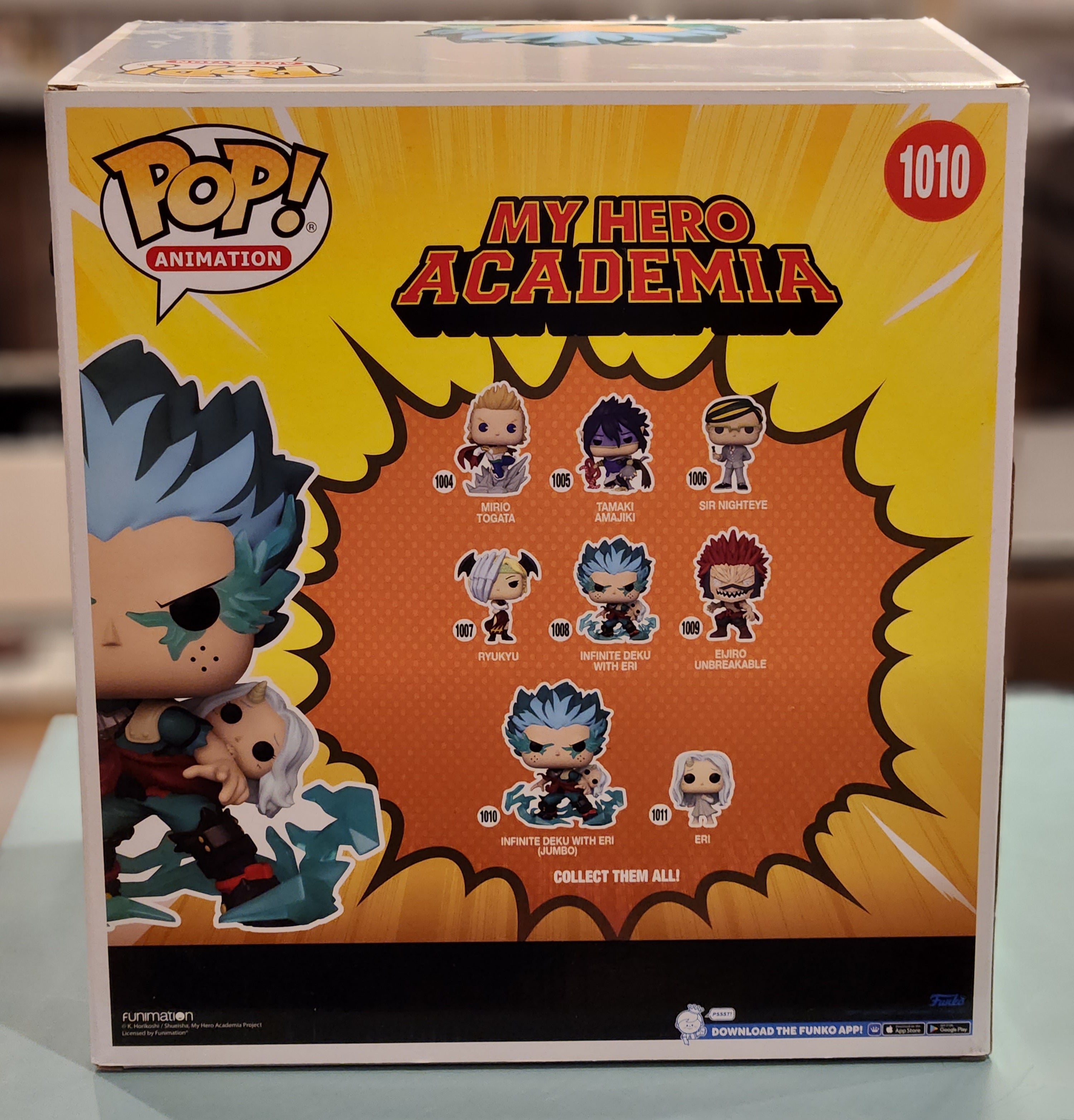 My Hero Academia - Infinite Deku with Eri Signed Funko POP! #1008 store