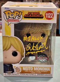 My Hero Academia Funko Pop #1122 autographed by Austin Tindle w/JSA coa