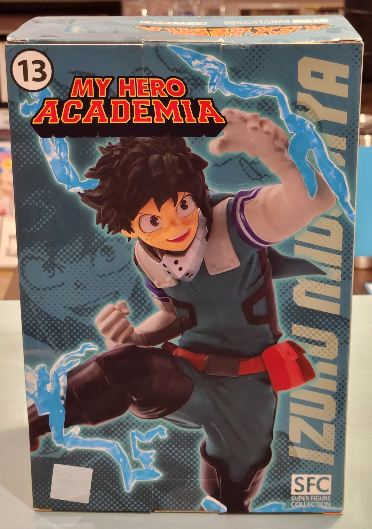 My Hero Academia boxed action figure Izuku Midoriya autographed by Justin Briner w/JSA authentication