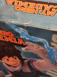 My Hero Academia boxed action figure Izuku Midoriya autographed by Justin Briner w/JSA authentication