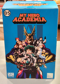 My Hero Academia boxed action figure Shoto Todoroki autographed by Davin Matranga w/JSA authentication