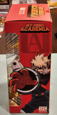 My Hero Academia boxed action figure Bakugo autographed by Clifford Chapin w/JSA authentication