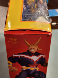 My Hero Academia 6" boxed action figure set All Might autographed by Christopher Sabat w/JSA coa