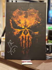 The Punisher from Netflix Marvel series poster signed by Jon Bernthal w/JSA authentication