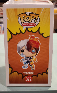 My Hero Academia Funko Pop #372 Todoroki autographed by David Matranga w/JSA coa