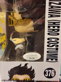 My Hero Academia Funko Pop #376 Shota Aizawa autographed by Christopher Wekhamp w/JSA coa