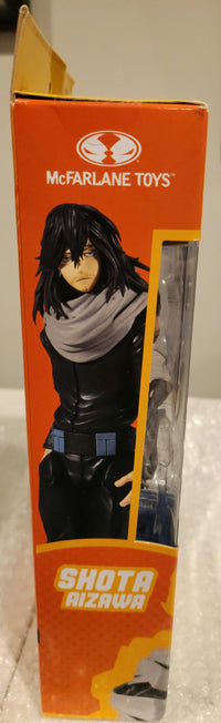 My Hero Academia Aizawa action figure autographed w/JSA authentication