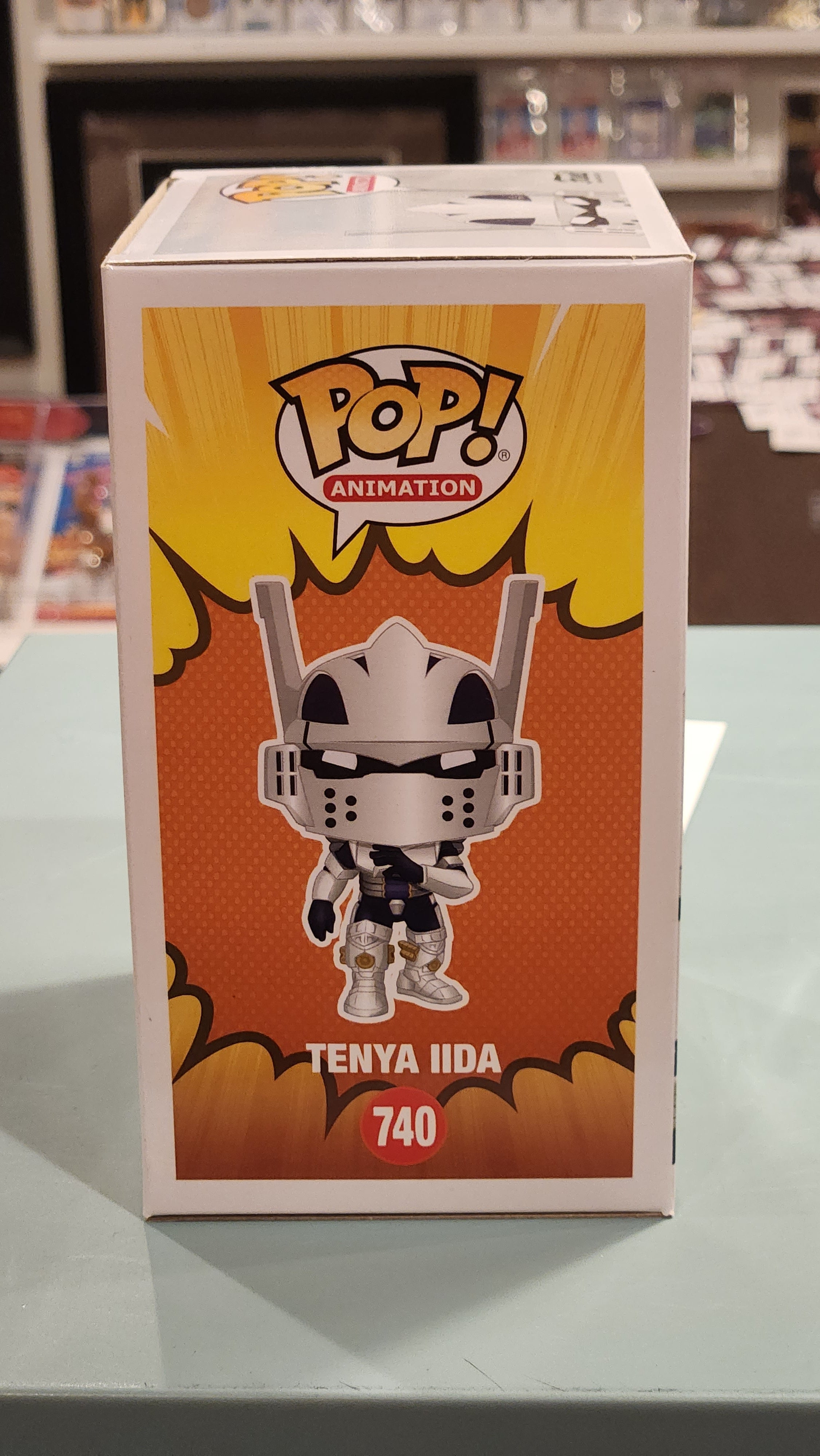 MY HERO ACADEMIA - Tenya llida cheapest 740 funko pop (signed by J michael Tatum)