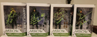 Arrow CW 4 action figure set Autographed and authenticated