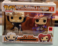 My Hero Academia Funko Pop Gentle Criminal & La Brava autographed w/JSA